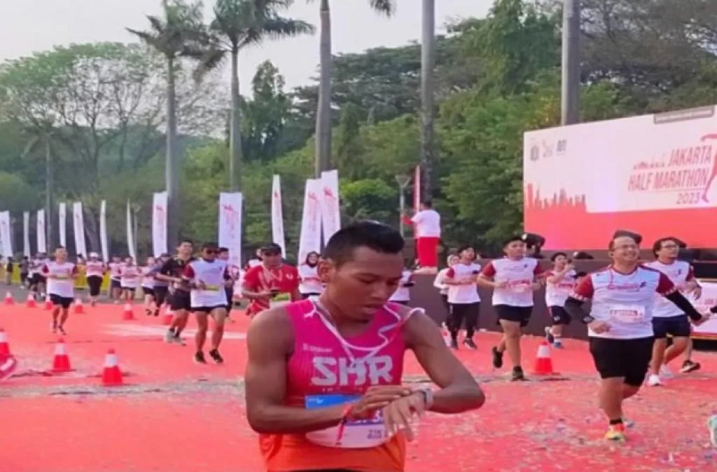 Dukungan IADO pada Event Jakarta Half Marathon 2023