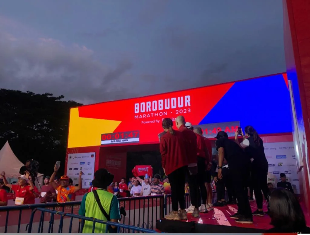 The Support of IADO for the Successful Borobudur Marathon