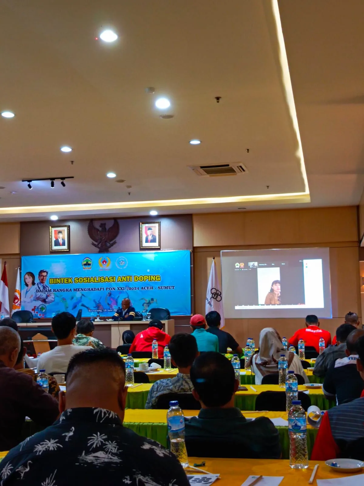 Sosialisasi Anti-Doping Dalam Menghadapi PON XXI Tahun 2024 di Aceh dan Sumatera Utara di Jawa Tengah