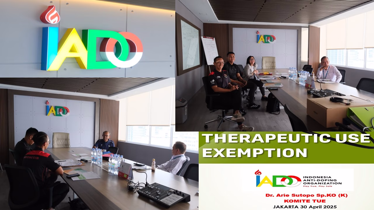 Supervisi Pengetahuan TUE Bagi Cabor