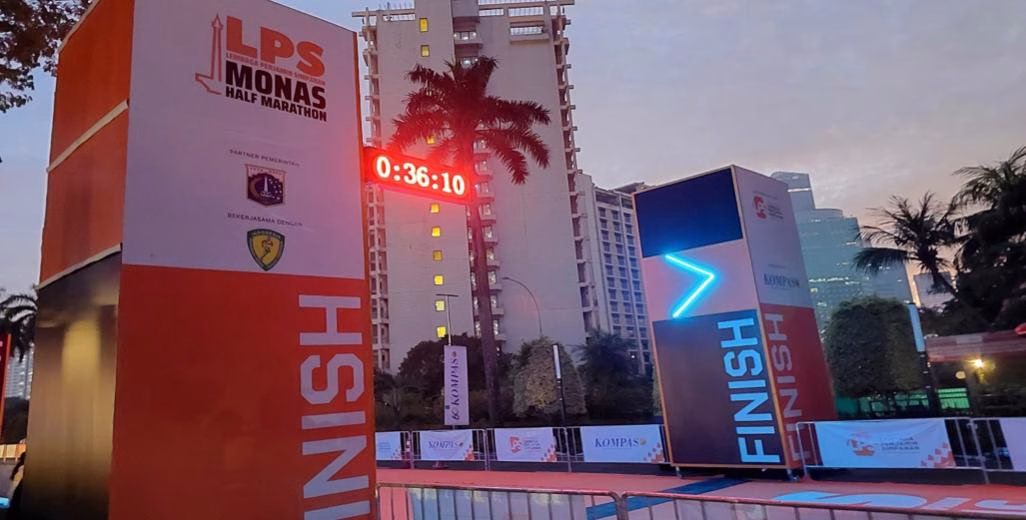 Pengawasan Doping Pada Event LPS Monas Half Marathon 2025