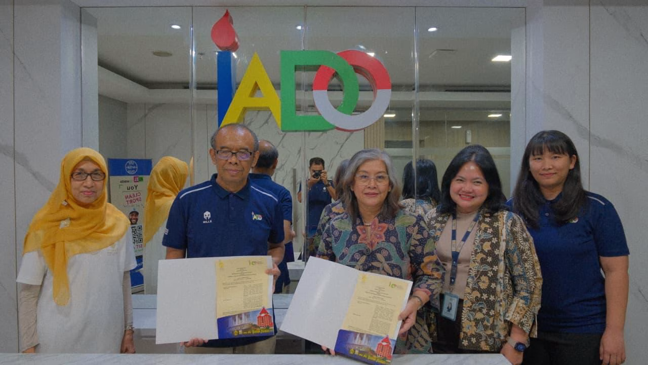 Collaboration between the Faculty of Medicine, University of Indonesia (FK-UI) and the Indonesian Anti-Doping Organization (IADO)