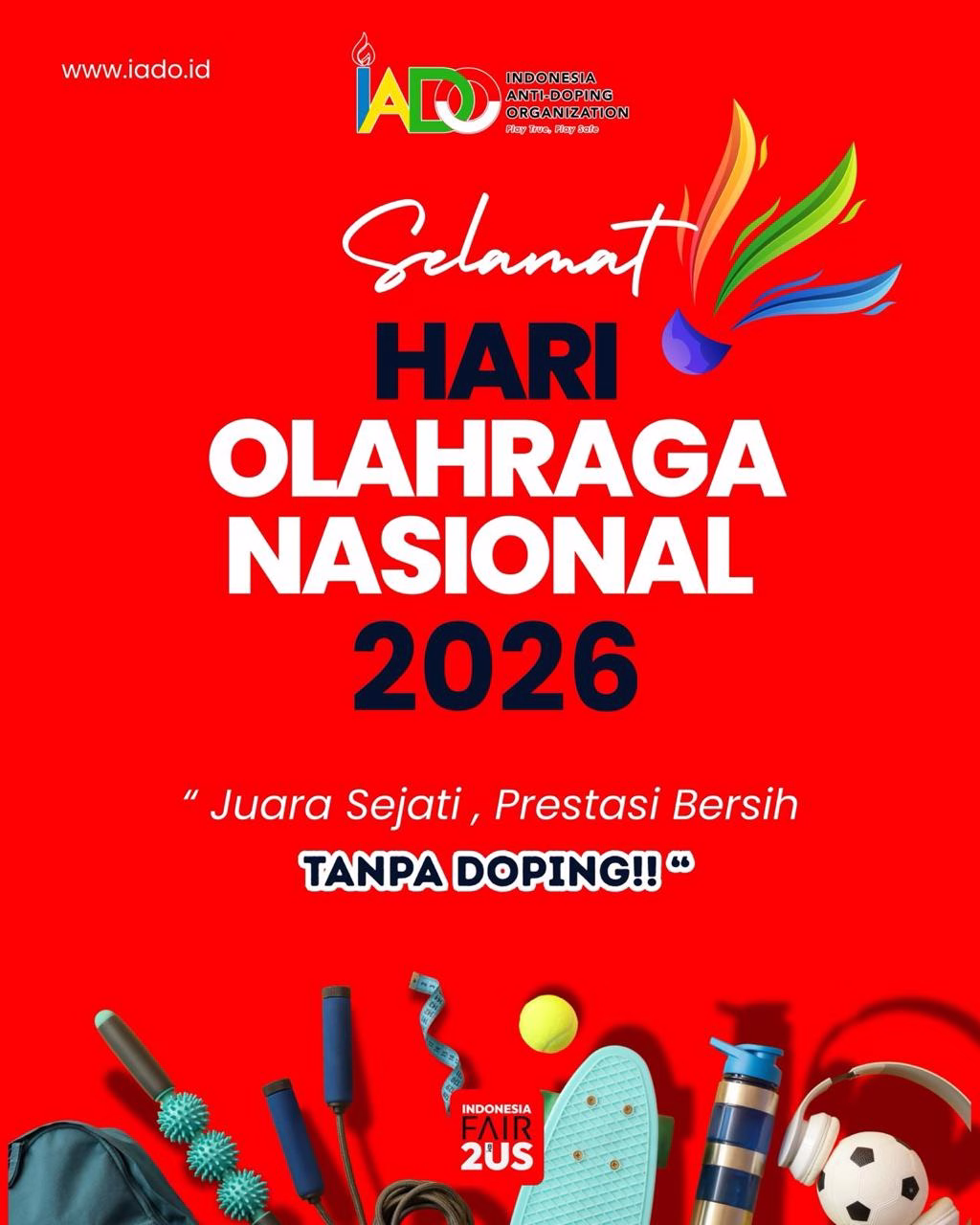 Happy National Sports Day: True Champions Must Be Doping-Free