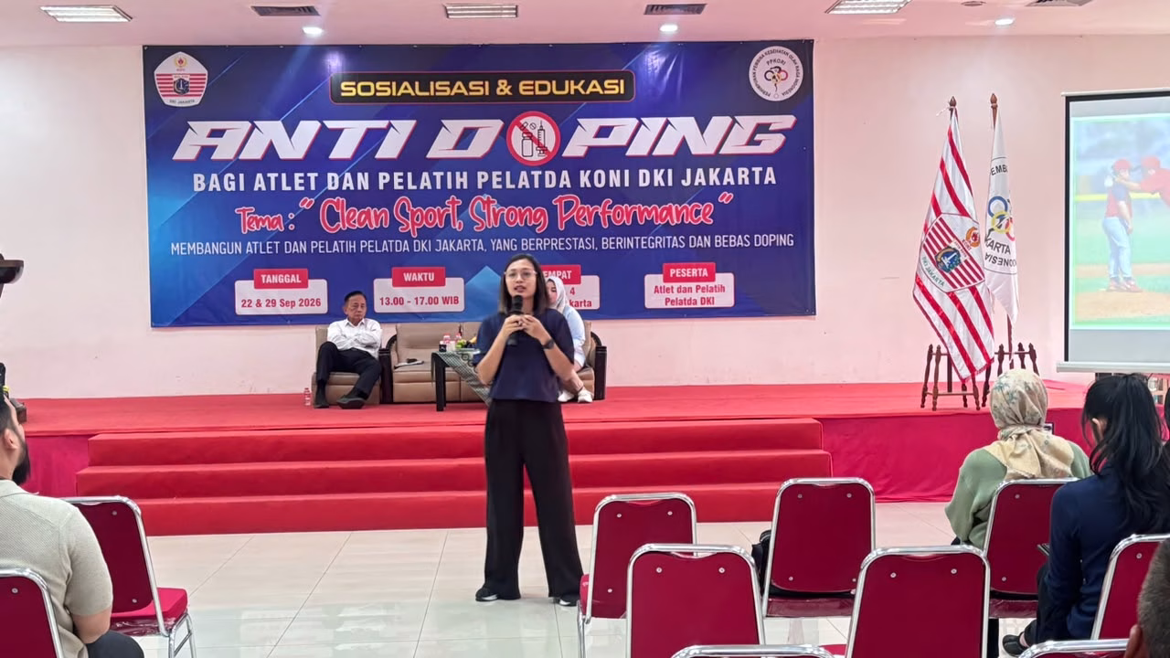 Anti-Doping Education for DKI Jakarta Regional Training Athletes and Coaches for PON XXII/2028