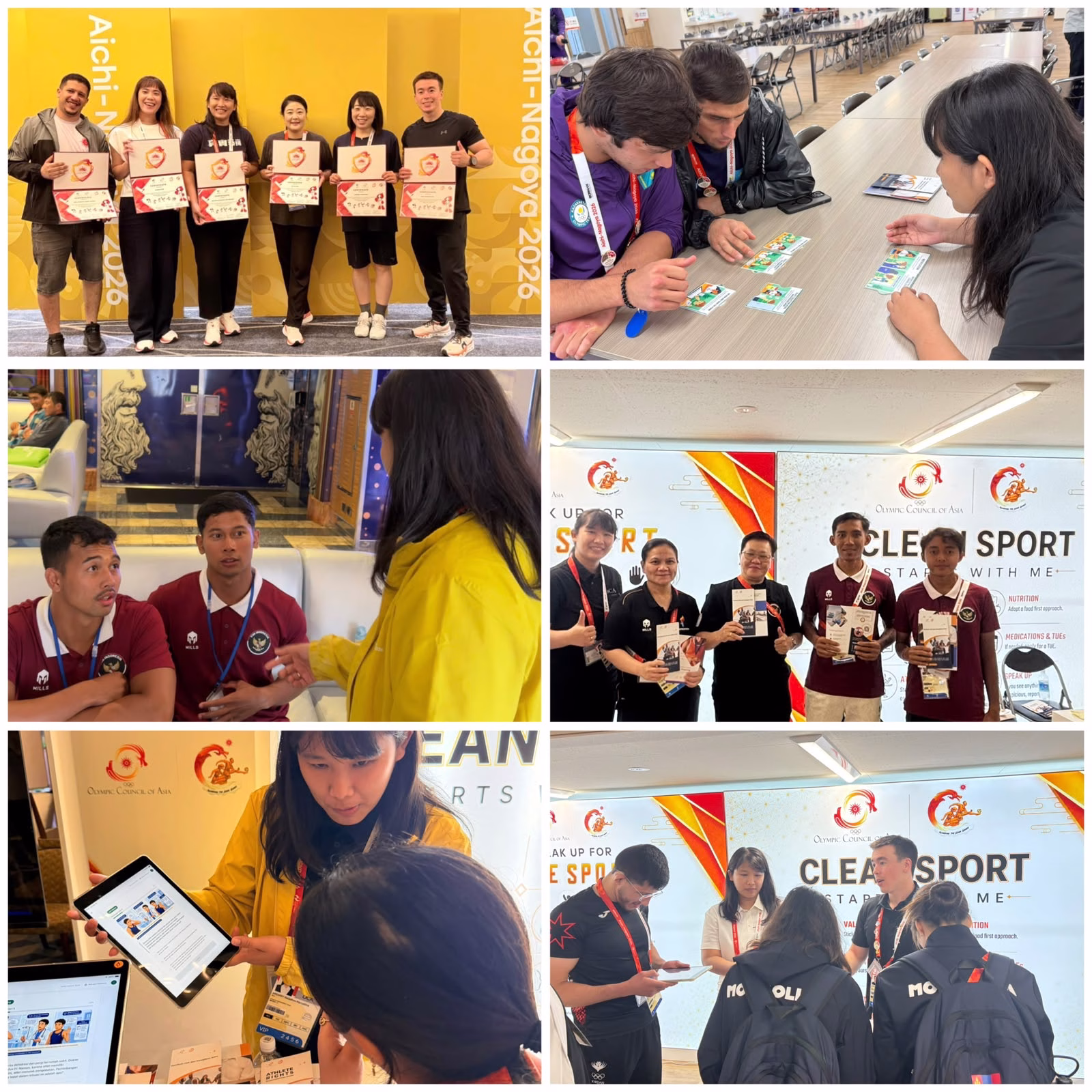 IADO Supports Clean Sport Promotion through Clean Sport Ambassador at the Aichi-Nagoya 2026 Asian Games