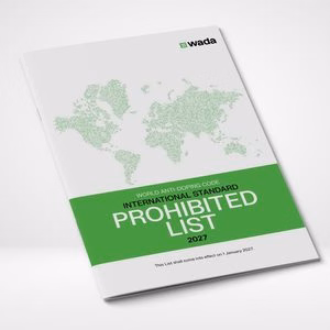WADA Publishes 2027 Prohibited List, Effective January 1, 2027